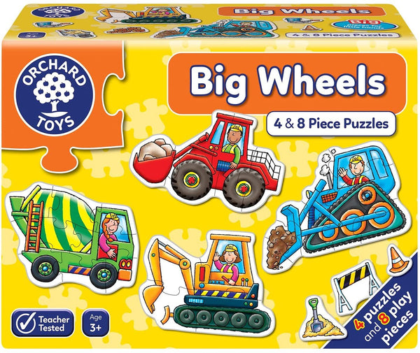 Orchard Games Big Wheels Puzzle