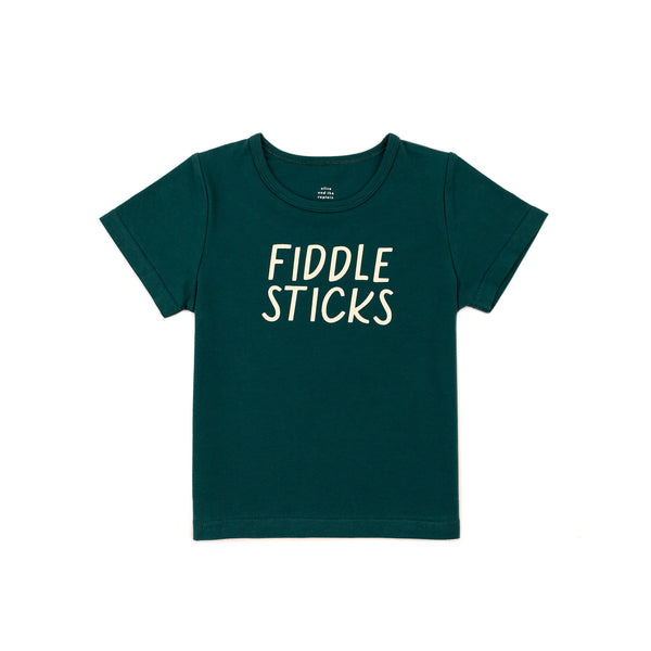 Olive and the Captain Tee Fiddlesticks Evergreen