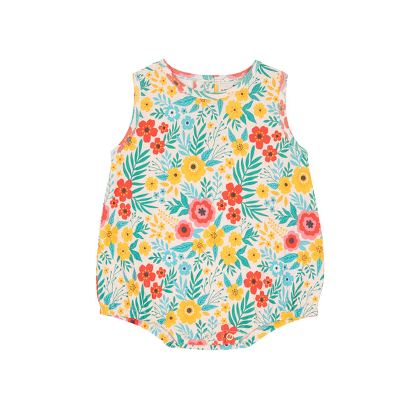 Goldie and Ace Bubble Romper Posy Print