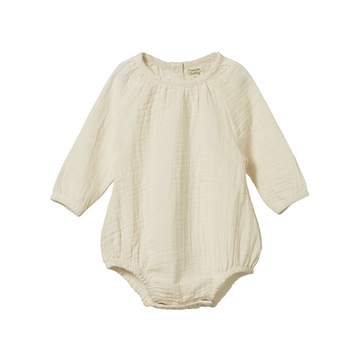 Nature Baby Meadow Bodysuit Natural Crinkle