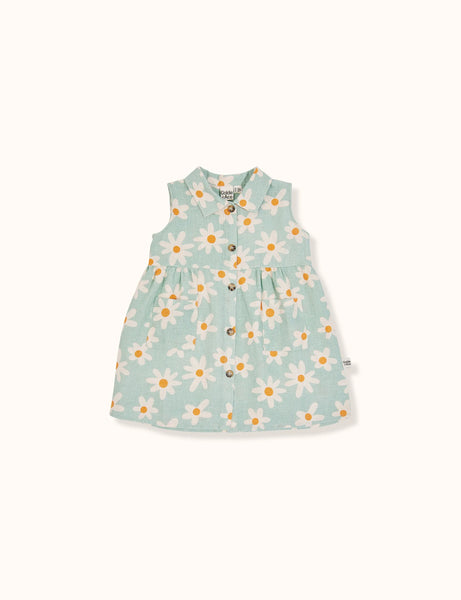Goldie and Ace Rudy Linen Dress Ditzy Daisy