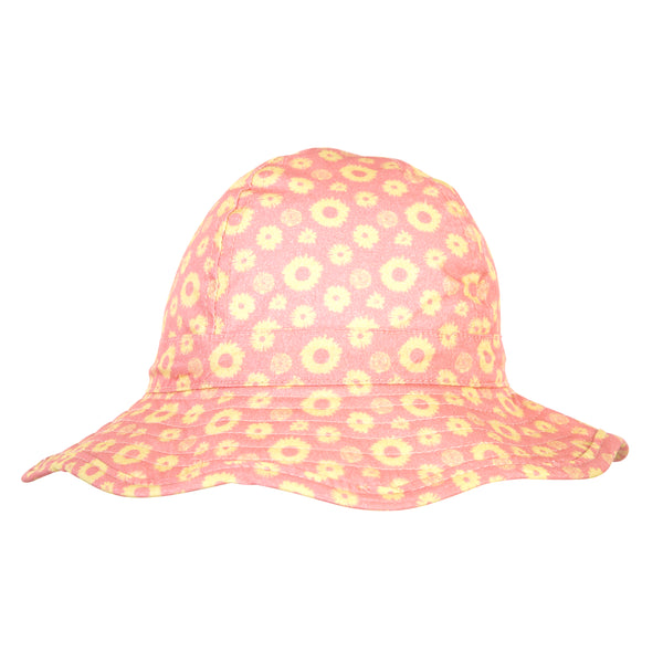 Acorn Infant Hat Indigo Pink Cream