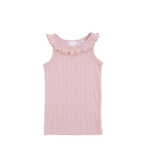 Jamie Kay Pointelle Frill Singlet Cupcake