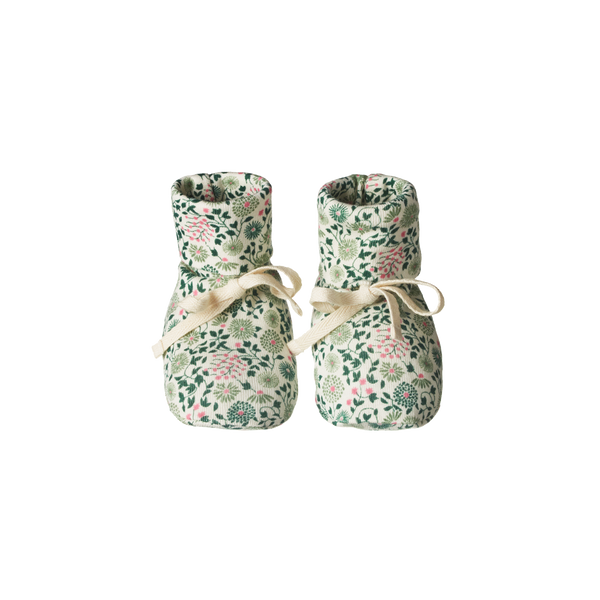 Nature Baby Cotton Booties Willow