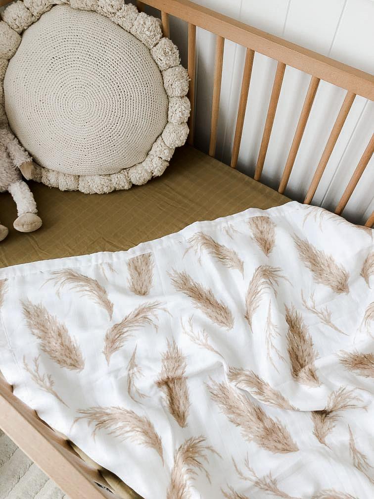 Pop Ya Tot Reversible Cot Quilt The Prairie Tiny Sprout
