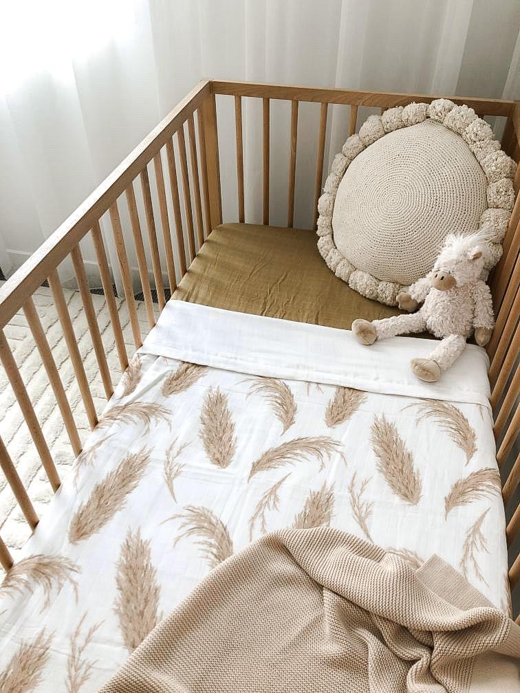 Pop Ya Tot Reversible Cot Quilt The Prairie Tiny Sprout