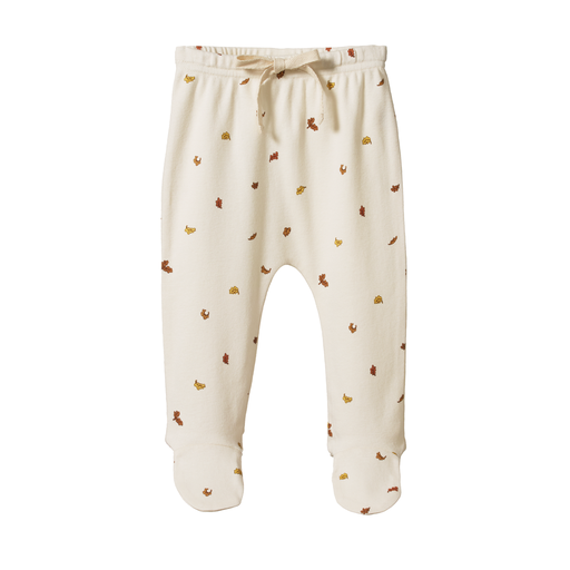 Nature Baby Footed Pants Leaf