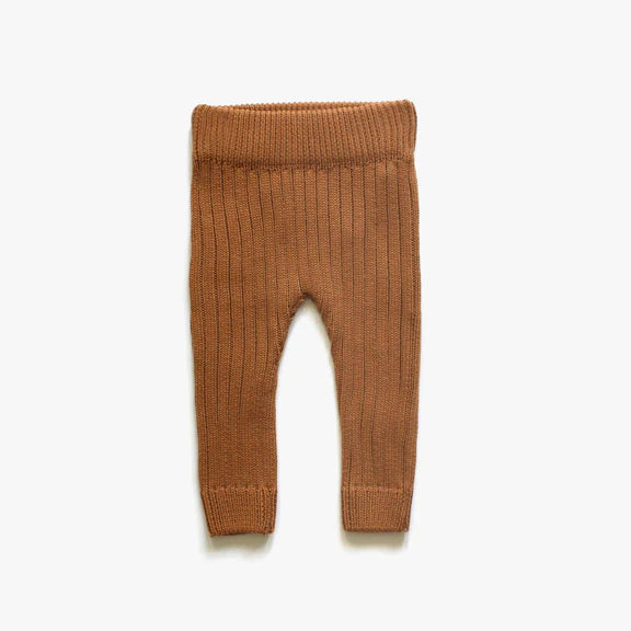 The Rest Organic Thick Knit Leggings Pecan