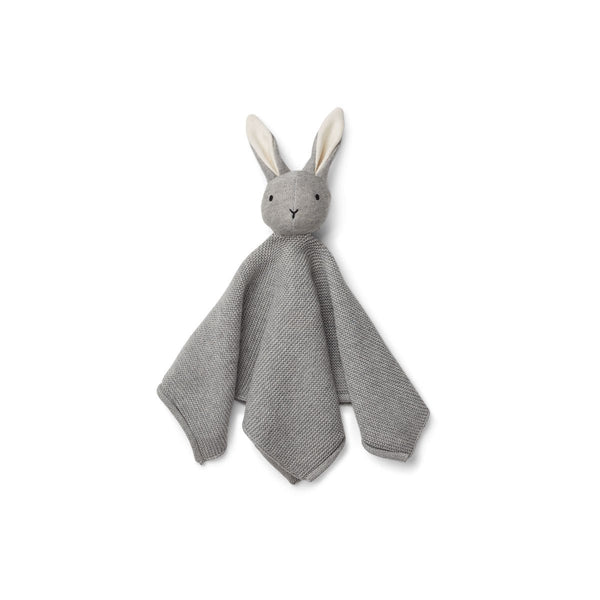 Liewood Milo Cuddle Cloth Rabbit Grey Melange