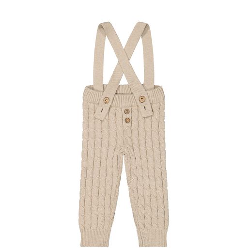 Jamie Kay Finn Suspender Knitted Pant Sand Marle
