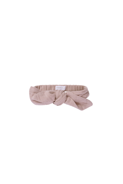Jamie Kay Muslin Headband Mauve Shadow