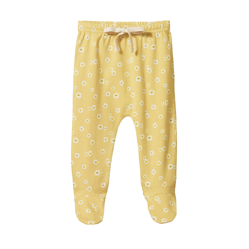 Nature Baby Footed Pants Strawberry Flower
